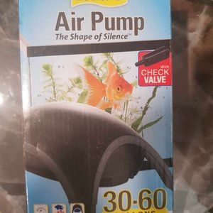 Tetra whisper air pump with minimal noise and max air flow, 40- 60 gal